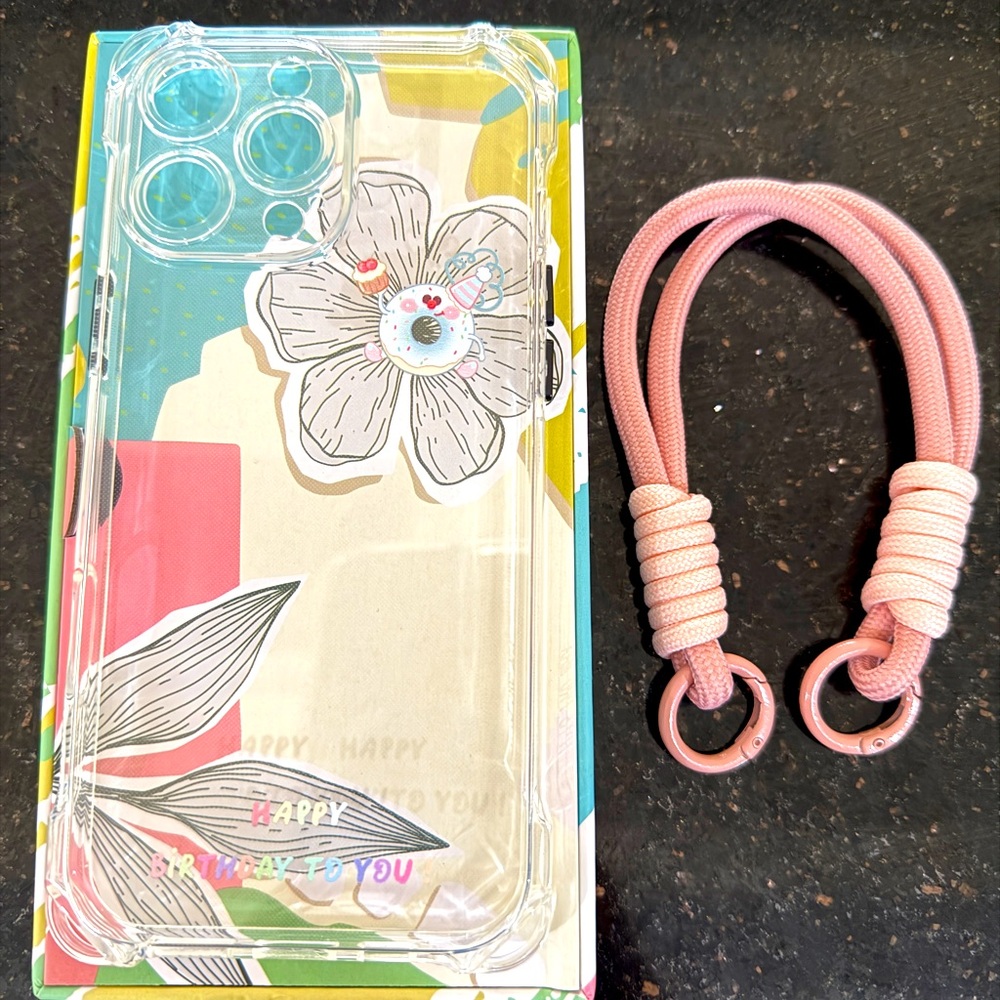 iPhone 16 promax phone case with chain